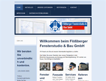Tablet Screenshot of fensterstudio.de